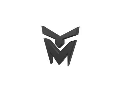 Simple Emblem v1 001 Low-poly 3D model