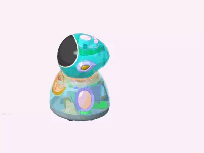 Alpha robot 3D print model
