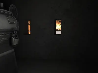 old cinema theatre 3D model