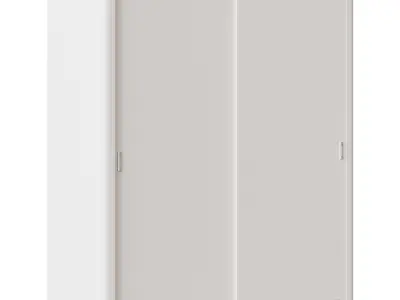 Sliding wardrobe 2 doors Maria 3D model