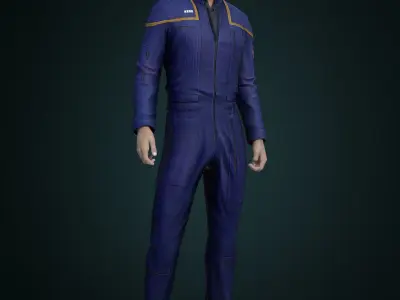 NX-01 Archer For G8M 3D model