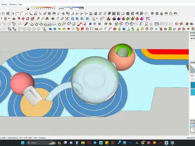 play area 3d model 3D model purchase