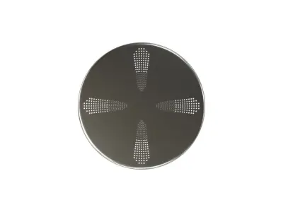 Table-2 table with metal base and glass top 3D model