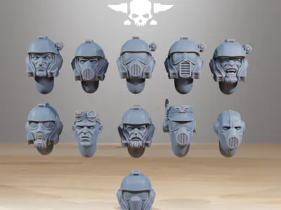 Vaskar Commandos 3D print model