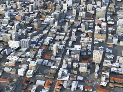 City 67 Low-poly 3D model