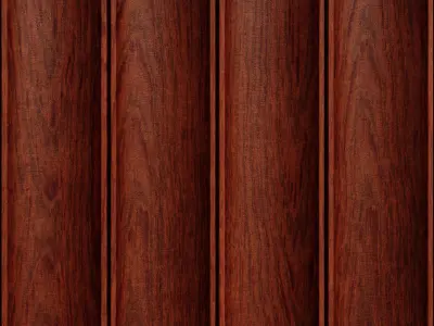 Wood Panel Wall Tile 01 - Seamless Texture