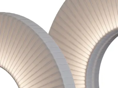 roche bobois cactus table lamp 3D model