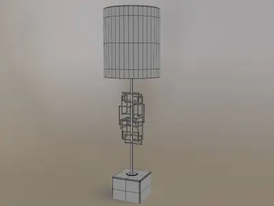 Table Lamp 3D model 60