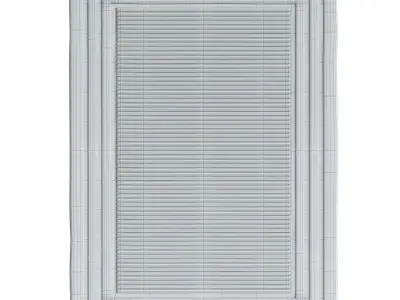 Villa Marin Rug in Snow 3D model