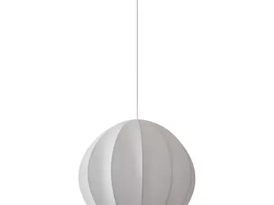 REGNSKUR REGNSKUR SUNNEBY SUNNEBYU Hanging lamp white 3D model