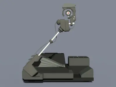 Eye Scanner from Bladerunner Low-poly 3D model
