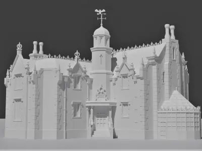 Haunted Mansion Magic Kingdom Replica 3D print model