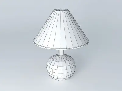 Lamp with shade Free 3D model