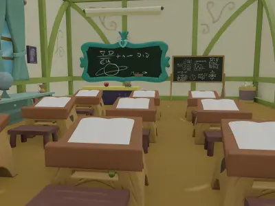 Ponyville Schoolhouse 3D model