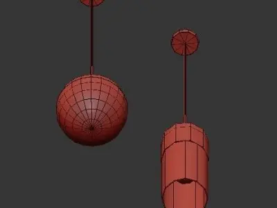 Lunar Pendant 3D model