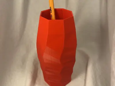 Faceted Cup Vase  3D print model
