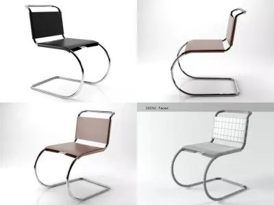 MR Side Chair 3D model