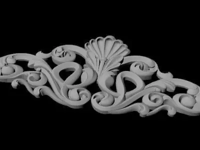 dekor ornament 3D model 166