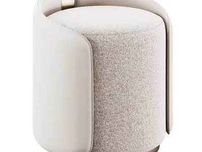 Suite Pouf By Capital Collection 3D model