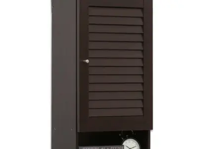 Dickens Over-The-Toilet Storage  2 Colour 3D model