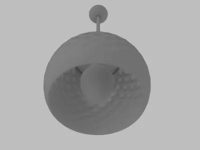 Ceiling lamp-light 3D model