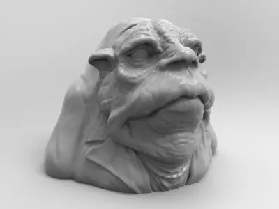 Butler Monster 3D print model