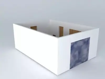 milenaorkut house with door Free 3D model