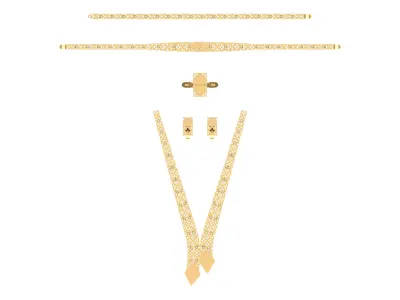 Light Waterway Full Set - 7 Sets - 3D Jewelry Model - 14-16 gr 3D print model