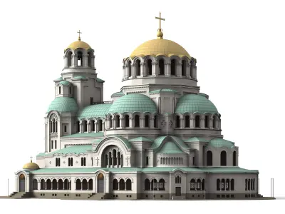 Alexander Nevsky Cathedral 3D model