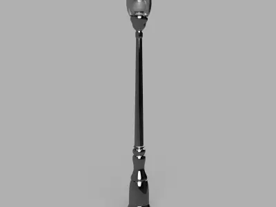 Street Lamp Realistic 3D print model