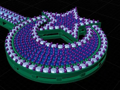 Royale High Trading for Stars and Moon Pendant 3D print model