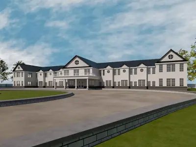 Senior House 3D model