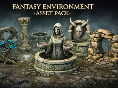 Ancient Fantasy Ruins Environment Pack