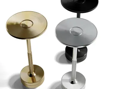 Simple Charging Desk Lamp  Pear  Park Low-poly 3D model