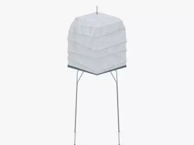 1452 - Floor Lamp Low-poly 3D model