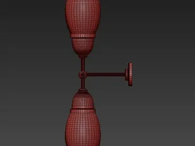 Wall light 2 3D model get