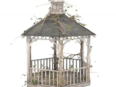 old gazebo 3D model