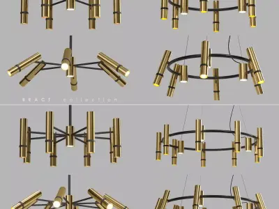 Lampatron React collection 3D Model Pack