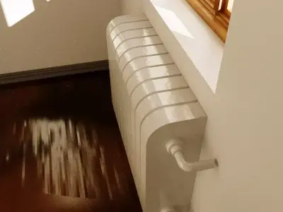 Modern Panel Radiator 3D model