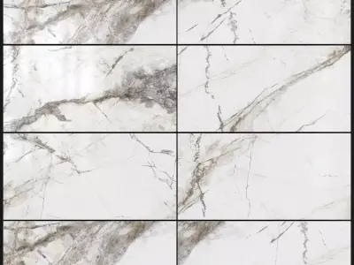 Yurtbay Seramik Invisible Marble Grey 300x600 Set 1 3D model