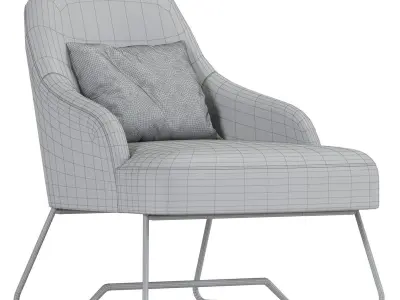 Chani Armchair 3D model