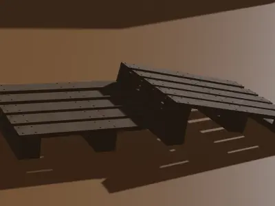 Pallet 3D model