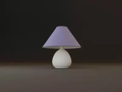 Bedside Lamp 3D model