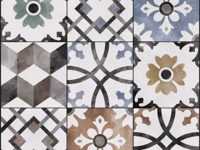 ABK Play Classic Mix Multicolor Set 2 3D model