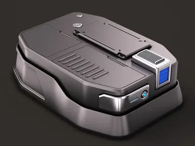 Sci Fi KitBash 02 3D model