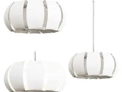 Stockholm pendant light with circular shape 3D model