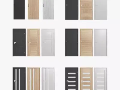 Interior Doors Pack 3D model