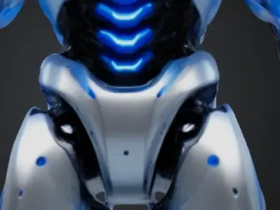 Robot 3D model 21