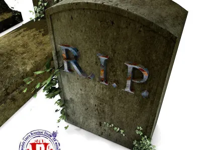 graveyard gate 3D model