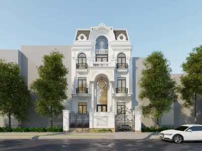 NEO CLASSIC VILLA 01 3D model